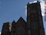 Holy Cross Cathedral With Mid-Afternoon Clouds, Boston