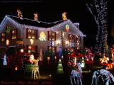 Christmas Lights # 19, Lynn Fells Parkway, Saugus, Mass.