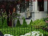 Covered Entrance, Garden Perspective, Commonwealth Avenue