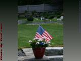 Happy Flag Day, America! Flag and Flowers, Marshfield