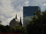 Cloudscape With Spire, Towers and Trees, Public Garden