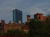 Textured Chimneys With Monolith and Cloudscape, Esplanade