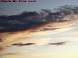 Afternoon Sunset Cloudscape With Jet Streak
