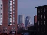 Viewport of Downtown Boston, from Rogers St., Cambridge