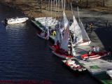 Early Spring Afternoon at the Boat House, Charles River