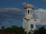 United Universalist Church Above Trees, Wakefield, Mass.