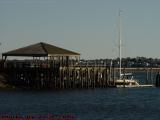Gazebo at Low Tide, Seaport Landing Marina, Lynn, Mass.