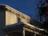 Sunny and Cold, Icicle Curtains, Groveland, New York