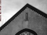 Window Study in Grey, Sparta First Church, Groveland, NY