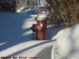 Fire Hydrant, Snowed In, Dell Court, Lynn, Massachusetts