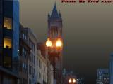 Dusk Perspective of Old South, With a Twist, Boylston St.