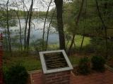 Commemorative Marker Overlooking Crystal Lake, Peabody