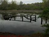 Abandoned Aquatic Cage, Peabody, Massachusetts