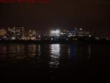 Downtown Boston at Night From Drydock Avenue, South Boston