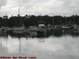 Cloudy Skies Over Harbored Boats, Manchester by-the-Sea