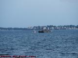 Fireworks Barge, Nahant Bay, from Swampscott, Mass.