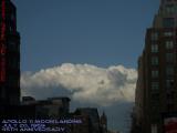 Eastern Afternoon Clouds Rolling Up Boylston Street