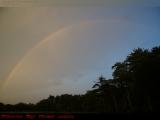 Sunset Rainbow Over Crystal Pond, Peabody, Massachusetts