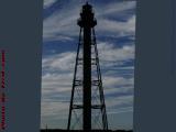 Marblehead Lighthouse Silhouetted on Late Day Clouds