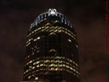 Illuminated Crown on Cloudy Skies, 111 Huntington Ave.