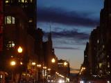 Boylston Street in the Gloaming, West from Arlington