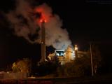 Industrial Nightscape, Waste Treatment Facility, Lynn