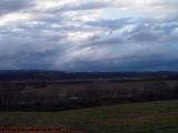 Early December Cloudscape Over Groveland Flats, New York