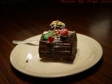Yule Log, Dessert at Boston Beer Works, Kenmore Square