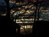 Late Day Sky Silhouetted Beyond Rooftops, Dell Court, Lynn