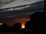 Sunset Cauldron, Viewed From Brookline Ave. at Yawkee Way