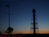 Marblehead Lighthouse Perspective on Evening Sky
