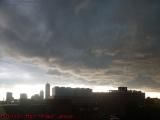 Storm Clouds Moving In On Boston, from Kendall Square