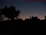Skyline With Waxing Crescent Moon, Brookline Village