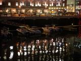 Water Taxis With Reflections, Fort Point Channel, Boston