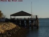 Moored at the Gazebo, Low Tide, Lynn, Massachusetts