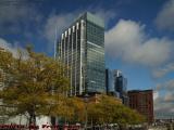 Autumn Boston Waterfront Perspective, from Summer Street