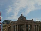 Warm Winter Noon Clouds Over South Station, Boston, Mass.