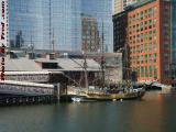 Boston Tea Party Museum Ships Before Glass and Brick