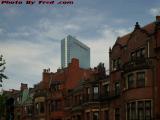 John Hancock Tower Presiding Over Commonwealth Avenue