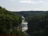 Grand Canyon of the East, Genesee River Falls and Bridge