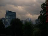 Cloud Study Over Downtown Boston, from Public Garden