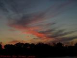 Sunset Cloudscape Over the Charles, Watertown, Mass.