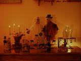 Halloween Tableau in Haunted Light, Lynn, Massachusetts