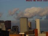Storm Clouds Advancing on Boston, South End Perspective