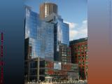 Glass Boston Waterfront Reflecting Afternoon Sky