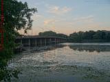 Mystic River With Lilly Pads at Fellsway, Somerville