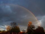 Double Rainbow Over Route 1, Peabody, Massachusetts
