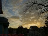 Cloudscape as the Sun Sets, Brookings Street, Medford