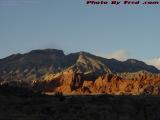 Perspective Drama of Color and Shadow, Red Rock Canyon