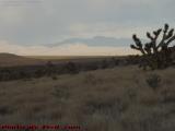 Arid Perspective of Blended Clouds and Hills, Red Rock
